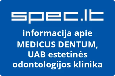 Medicus DENTUM Estetinės odontologijos klinika, UAB