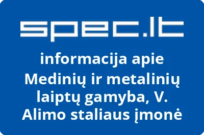 Vytauto Alimo staliaus įmonė