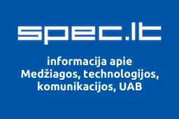 Medžiagos, technologijos, komunikacijos, UAB | spec.lt