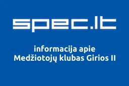 Medžiotojų klubas Girios II | spec.lt