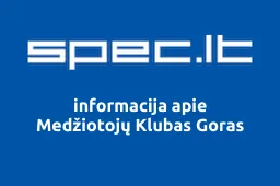 Medžiotojų Klubas Goras | spec.lt