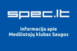Medžiotojų klubas Saugos | spec.lt