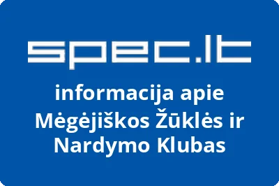 Mėgėjiškos žūklės ir nardymo klubas | spec.lt