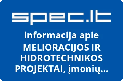MELIORACIJOS IR HIDROTECHNIKOS PROJEKTAI, įmonių asociacija