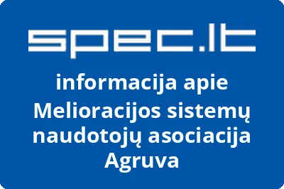 Melioracijos sistemų naudotojų asociacija Agruva