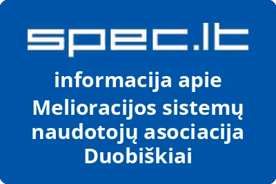 Melioracijos sistemų naudotojų asociacija Duobiškiai