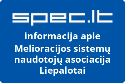 Melioracijos sistemų naudotojų asociacija Liepalotai