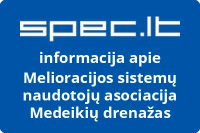 Melioracijos sistemų naudotojų asociacija Medeikių drenažas