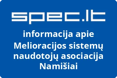Melioracijos sistemų naudotojų asociacija Namišiai