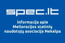 Melioracijos statinių naudotojų asociacija Nekelpa | spec.lt