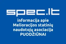 Melioracijos statinių naudotojų asociacija PUODŽIŪNAI | spec.lt