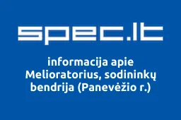 Melioratorius, sodininkų bendrija (Panevėžio r.) | spec.lt