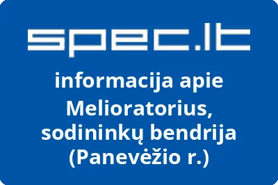 Melioratorius, sodininkų bendrija (Panevėžio r.)