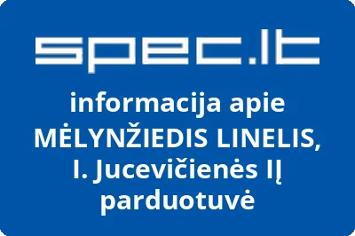MĖLYNŽIEDIS LINELIS, I. Jucevičienės IĮ parduotuvė