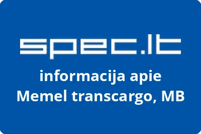 Memel transcargo, MB | spec.lt