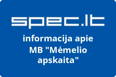 Mėmelio apskaita, MB