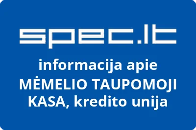 Kredito unija Mėmelio taupomoji kasa