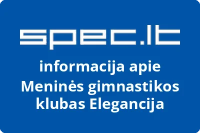Meninės gimnastikos klubas Elegancija