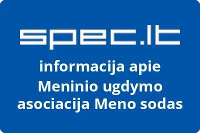 Meninio ugdymo asociacija Meno sodas