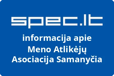 Meno atlikėjų asociacija Samanyčia