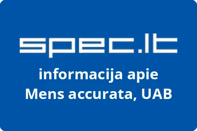 MENS ACCURATA LT, UAB