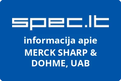MERCK SHARP & DOHME, UAB