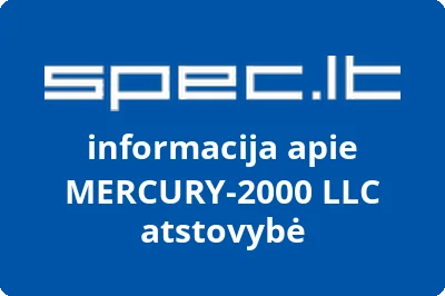 MERCURY-2000 LLC atstovybė