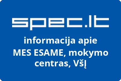 dienos centras Mes esame, VŠĮ