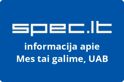 Mes tai galime, UAB