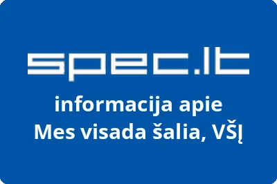Mes visada šalia, VŠĮ | spec.lt