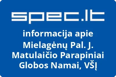 Mielagėnų Pal. J. Matulaičio parapiniai globos namai, VŠĮ