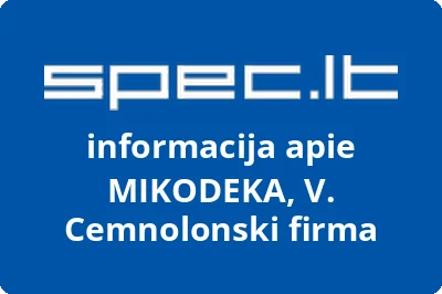 MIKODEKA, V. Cemnolonski firma