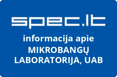 MIKROBANGŲ LABORATORIJA, UAB