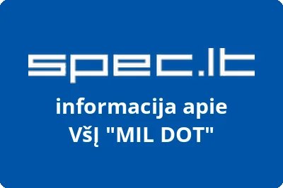 MIL DOT, VŠĮ | spec.lt