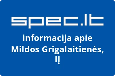 Mildos Grigalaitienės, IĮ