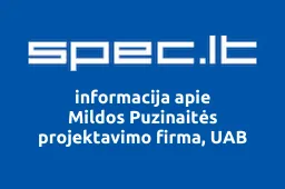 Mildos Puzinaitės projektavimo firma, UAB | spec.lt