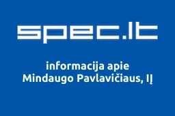 Mindaugo Pavlavičiaus, IĮ | spec.lt