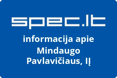 Mindaugo Pavlavičiaus, IĮ