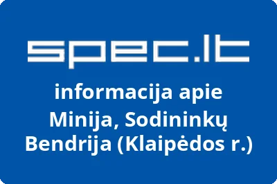 Minija, Sodininkų Bendrija (Klaipėdos r.)