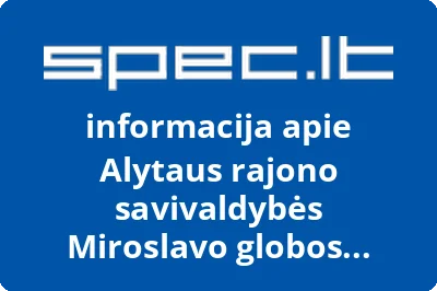 Alytaus rajono savivaldybės Miroslavo globos namai