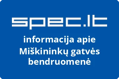 Miškininkų gatvės bendruomenė