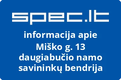 Miško g. 13 daugiabučio namo savininkų bendrija