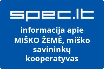 Miško savininkų kooperatyvas Miško žemė