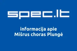 Mišrus choras Plungė iliustracija