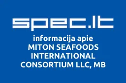 MITON SEAFOODS INTERNATIONAL CONSORTIUM LLC, MB | spec.lt