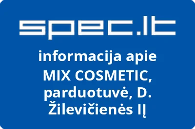 MIX COSMETIC, parduotuvė, D. Žilevičienės, IĮ