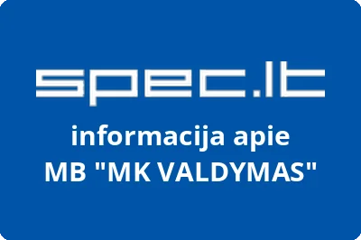 MK VALDYMAS, MB | spec.lt