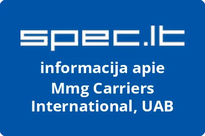 Mmg Carriers International, UAB