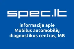Mobilus automobilių diagnostikos centras, MB | spec.lt