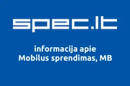 Mobilus sprendimas, MB | spec.lt